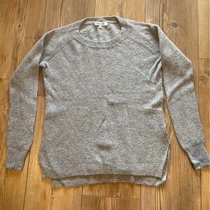 Madewell Men's Heather Gray Crewneck Sweater
